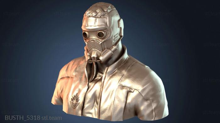 Бюсты монстры и герои Бюст Звездного Лорда