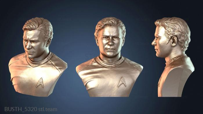 Бюсты монстры и герои «Звездный путь» разоблачает Джеймса Кирка