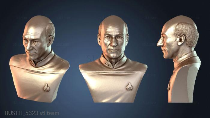 Бюсты монстры и герои «Звездный путь» разоблачает Пикарда