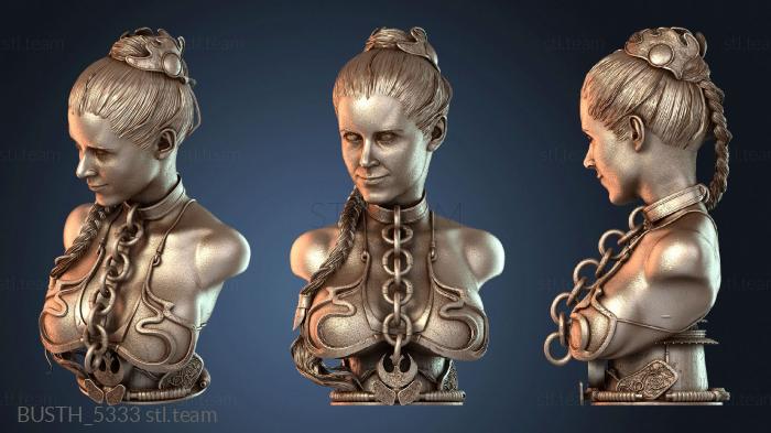 Бюсты монстры и герои Портрет-бюст Леи из «Звездных войн»