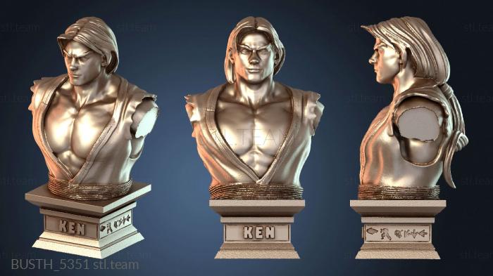 Бюсты монстры и герои Street Fighter Bust Кен