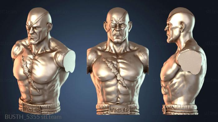 Бюсты монстры и герои Стритфайтер сагат