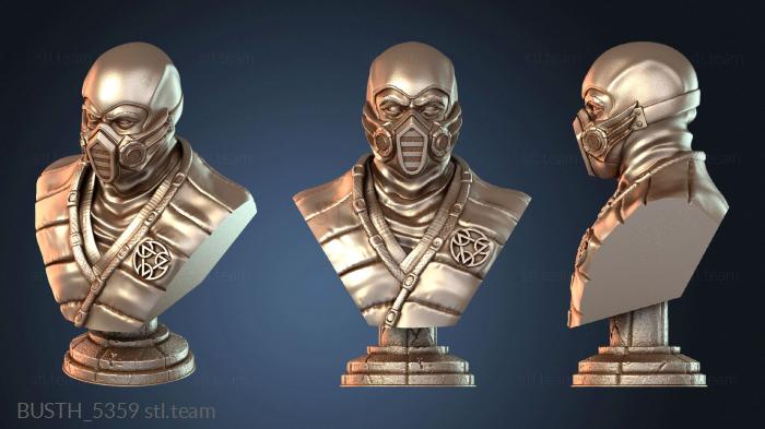 Бюсты монстры и герои Бюст Саб-Зиро и Скорпион