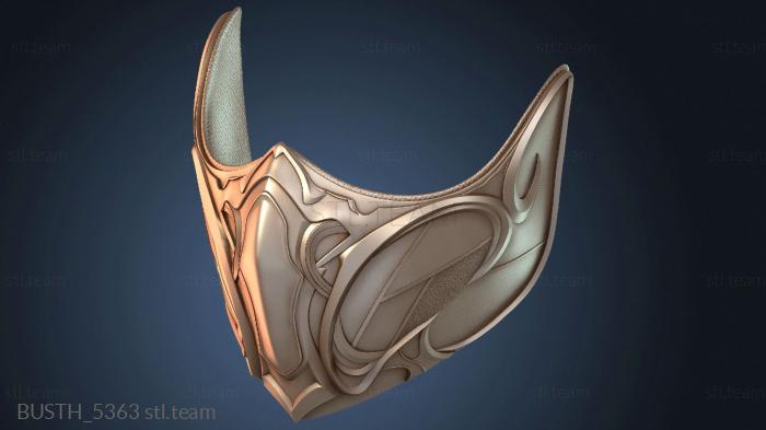 Бюсты монстры и герои Маска Subzero