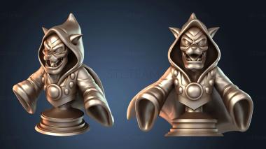 3D модель Swat Cats Past Master Bust Face (STL)