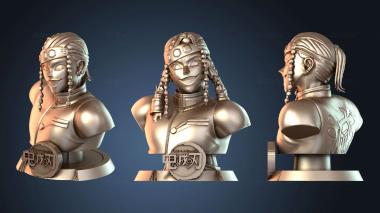 3D модель Бюст Узуи (STL)