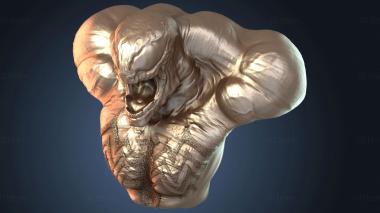 3D модель Подробный бюст VENOM (STL)