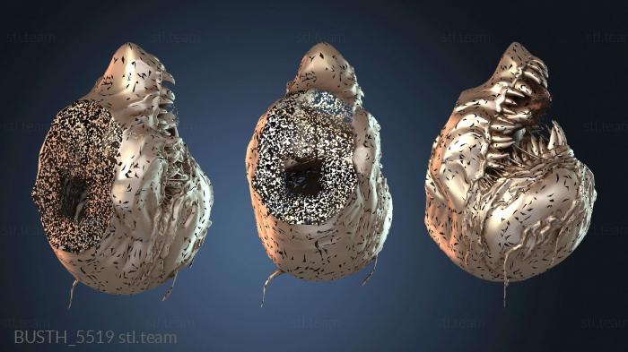 Бюсты монстры и герои Бюст из монеты Venom с суставами