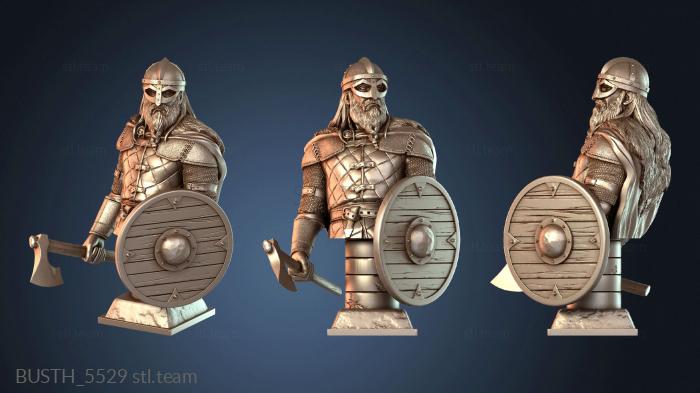 Бюсты монстры и герои Бюст викинга-разбойника с топором