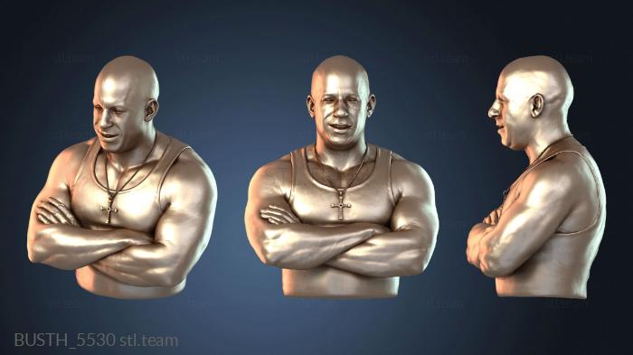 Бюсты монстры и герои Вин Дизель