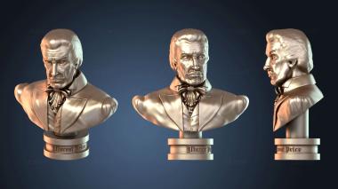 3D модель Бюст Винсента Прайса (STL)