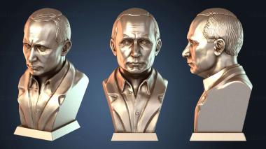 3D модель Владимир Путин (STL)