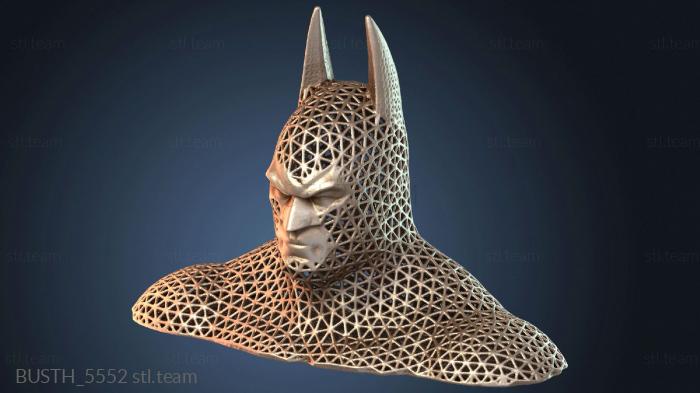 Забавный бюст-решетка Бэтмена для двойной экструзии