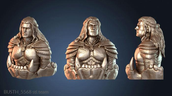 Бюсты монстры и герои Бюст Ведьмака Череп