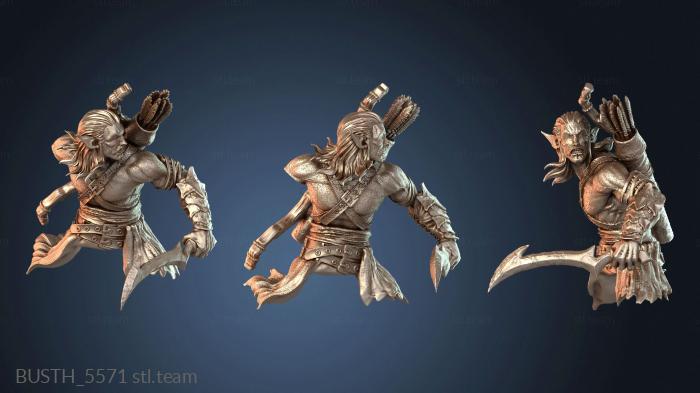 Бюсты монстры и герои Бюст воина Вулдлинга