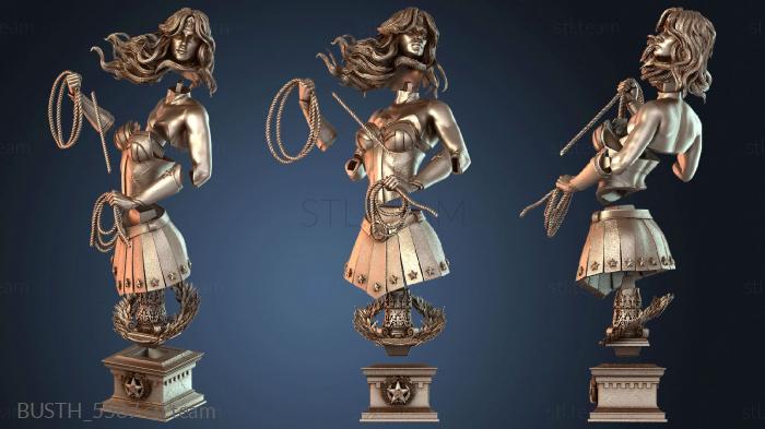 Бюсты монстры и герои Обнаженный бюст Чудо-женщины