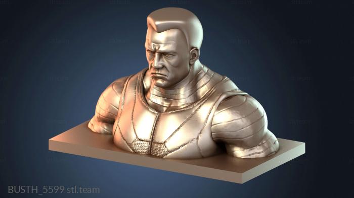 Бюсты монстры и герои Детализированный бюст Коллоза из Людей Икс