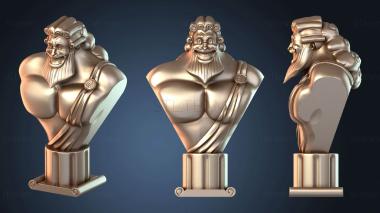 3D модель Зевс (STL)