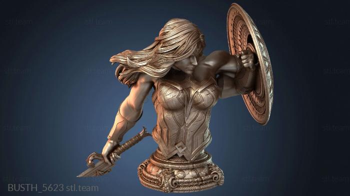 Бюсты монстры и герои Бюст Чудо-женщины с челкой