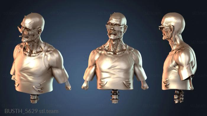 Бюсты монстры и герои Бюст Зомби-человека