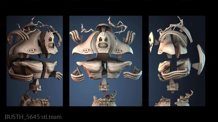 Бюсты монстры и герои BUSTH_5645