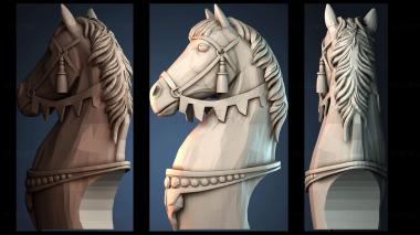 3D модель Xadrez o cavalo (STL)