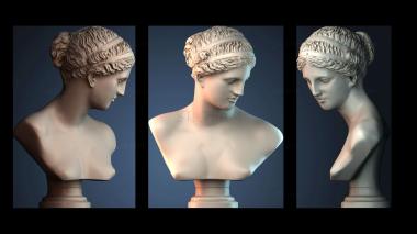 3D модель Лувр Венера Арльская бюст женщина (STL)