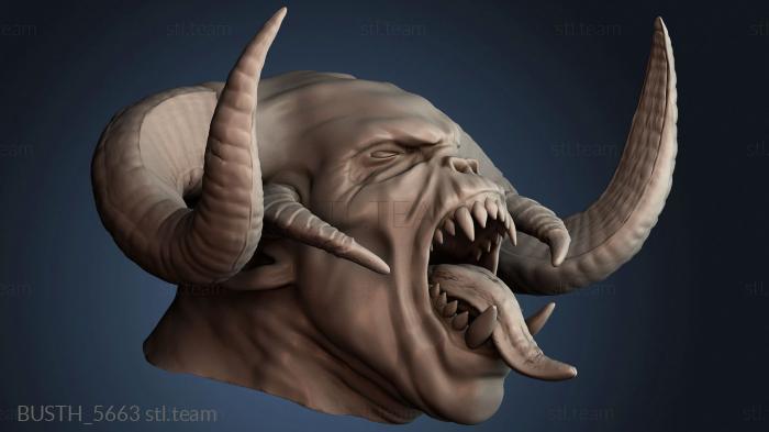 Бюсты монстры и герои BUSTH_5663