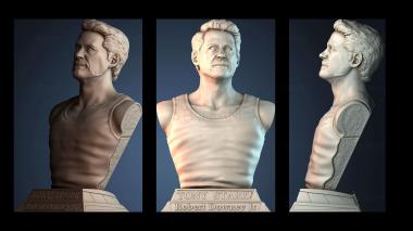 3D модель Тони Старк железные люди (STL)