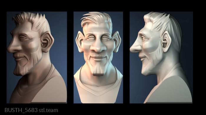 Бюсты монстры и герои BUSTH_5683