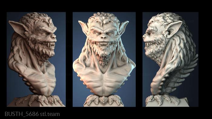 Бюсты монстры и герои BUSTH_5686