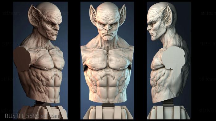 Бюсты монстры и герои BUSTH_5698