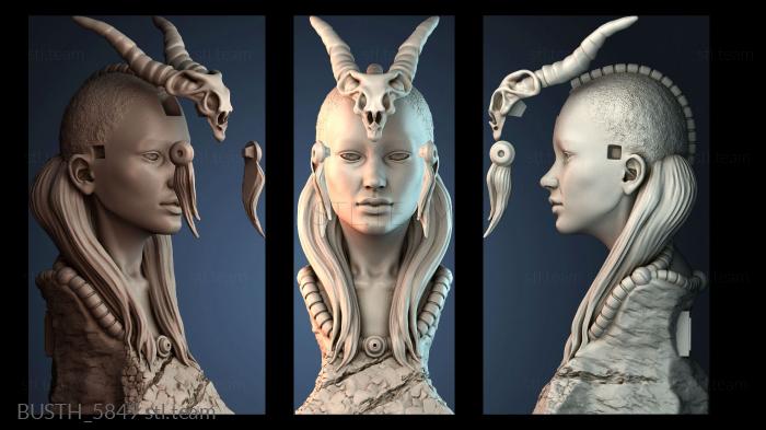 Бюсты монстры и герои BUSTH_5849