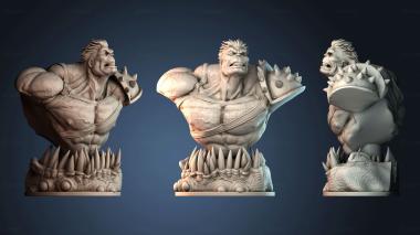 3D модель Планета Халк бюст супергерой (STL)