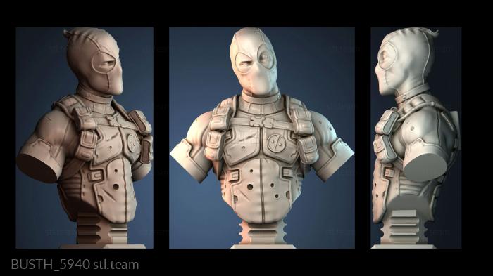 Бюсты монстры и герои BUSTH_5940