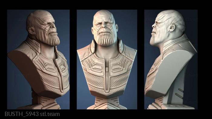 Бюсты монстры и герои BUSTH_5943