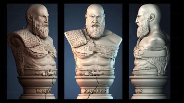3D модель Кратос (STL)