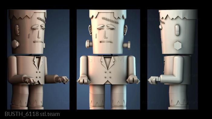 Бюсты монстры и герои BUSTH_6118