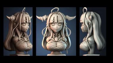 3D модель BUSTH_6173 (STL)