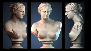 3D модель Бюст Венеры Милосской (STL)