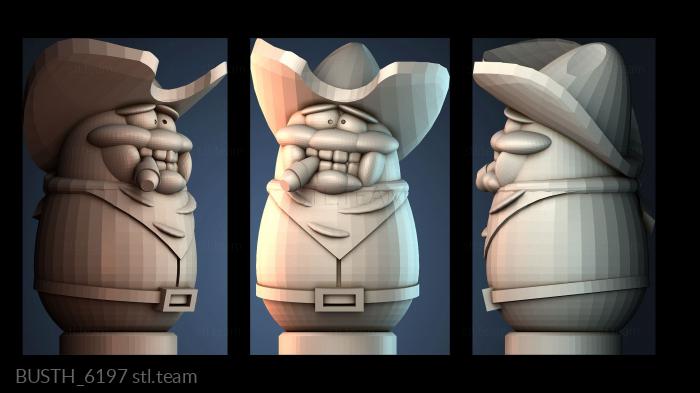 Бюсты монстры и герои BUSTH_6197