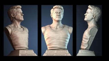 3D модель Бюст Тони Старка (STL)