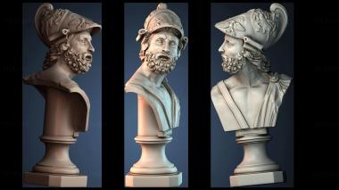 3D модель Бюст Аякса (STL)
