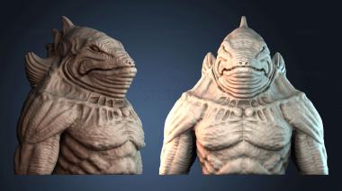 3D модель Бюст Фишмана (STL)