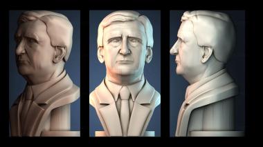 3D модель Франсуа Фийон (STL)