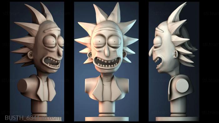 Бюсты монстры и герои BUSTH_6341