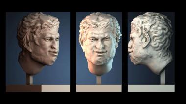 3D модель Голова сатира (STL)