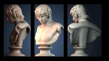 3D модель Портрет Антиноя (STL)