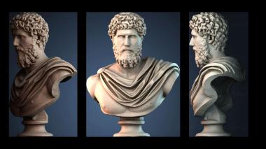 3D модель Портрет Луция Авэлия Вера (STL)