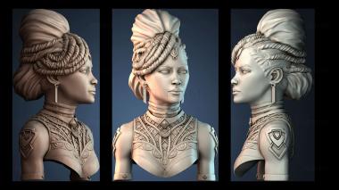 3D модель BUSTH_6395 (STL)